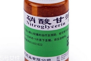 硝酸甘油能降心率嗎？心率高吃硝酸甘油可以嗎？