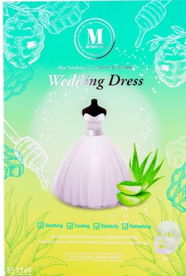 merbliss婚紗面膜哪款好？張韶涵同款merbliss婚紗區(qū)別