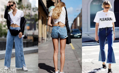 白色t恤下面穿什么？白色t恤下面怎么搭配？