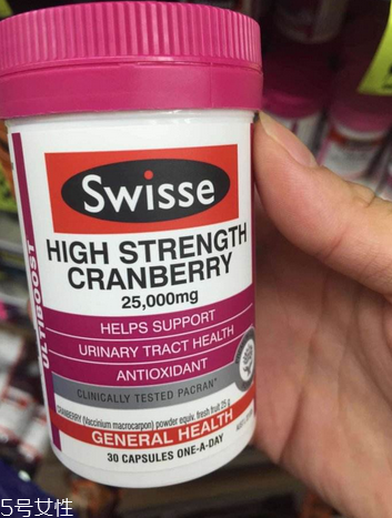 蔓越莓膠囊有雌激素嗎？