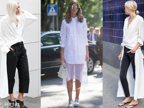 夏天穿什么襯衫裙好看？夏天流行什么款式襯衫裙？