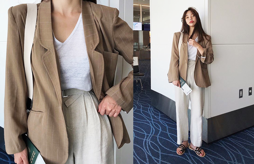 女生夏天怎么穿西服外套 女生夏天怎么穿西服外套