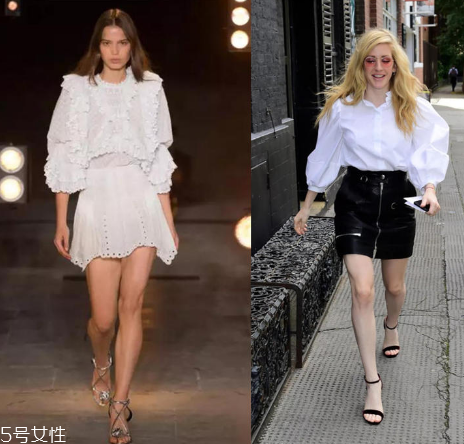 夏天穿泡泡袖好看嗎？夏季泡泡袖穿搭圖片