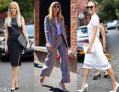 尖頭高跟鞋怎么搭配？尖頭高跟鞋搭配圖片