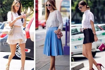 裙子怎么穿顯腿長？裙子顯高搭配方法