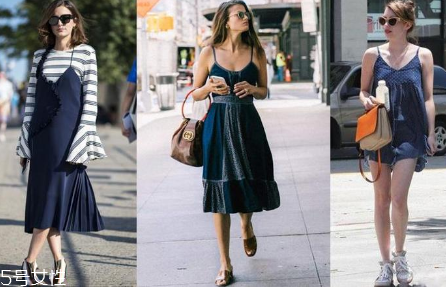 吊帶裙怎么穿顯瘦？吊帶裙顯瘦搭配技巧