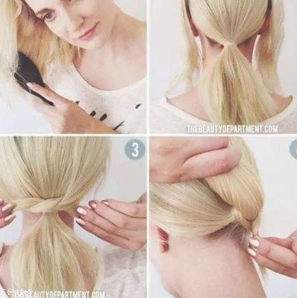 2018流行馬尾的扎法 簡單的低馬尾編發(fā) 2018流行馬尾的扎法 簡單的低馬尾編發(fā)