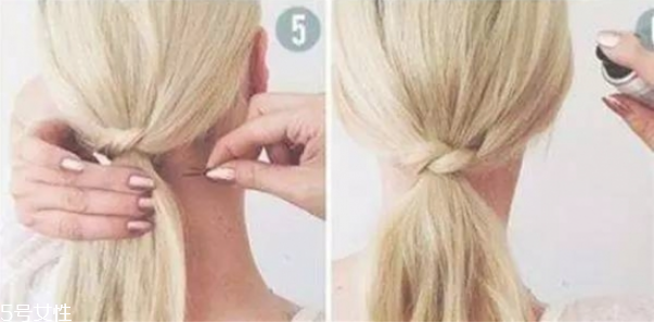 2018流行馬尾的扎法 簡單的低馬尾編發(fā) 2018流行馬尾的扎法 簡單的低馬尾編發(fā)