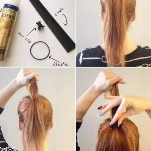 2018流行馬尾的扎法 簡單的低馬尾編發(fā) 2018流行馬尾的扎法 簡單的低馬尾編發(fā)