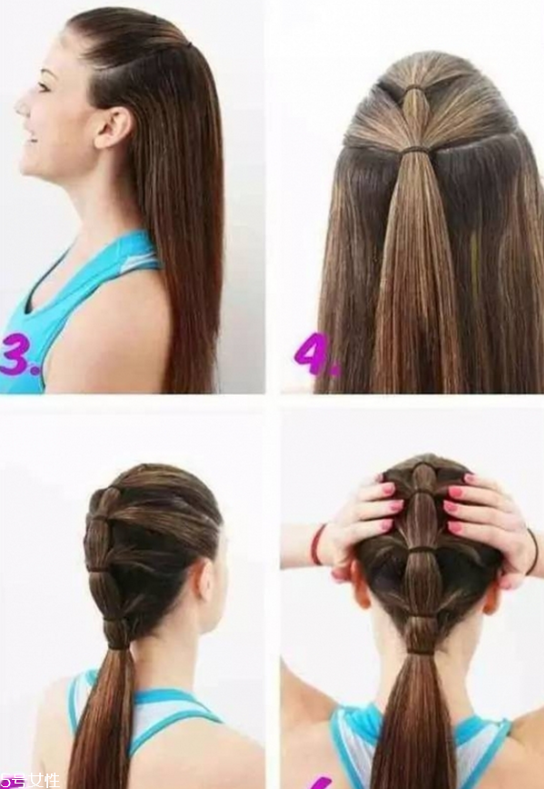 2018流行馬尾的扎法 簡單的低馬尾編發(fā) 2018流行馬尾的扎法 簡單的低馬尾編發(fā)