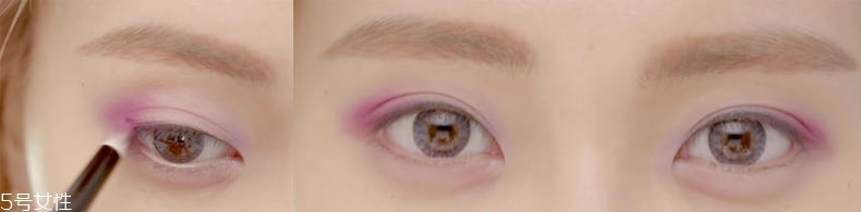 創(chuàng)意綠色眼妝圖片教程 超酷綠色妝容畫(huà)法步驟