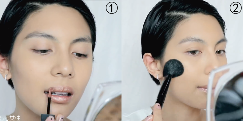 創(chuàng)意綠色眼妝圖片教程 超酷綠色妝容畫(huà)法步驟