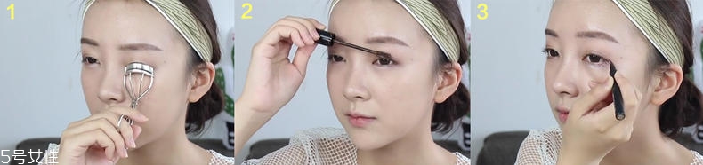 創(chuàng)意綠色眼妝圖片教程 超酷綠色妝容畫(huà)法步驟