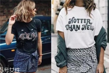 圓臉適合什么t恤？圓臉穿什么t恤好看？