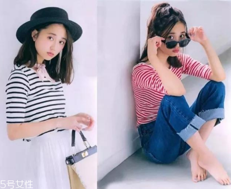 圓臉適合什么t恤？圓臉穿什么t恤好看？