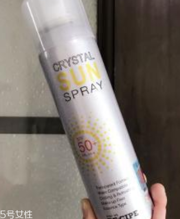 防曬噴霧為什么有泡泡？