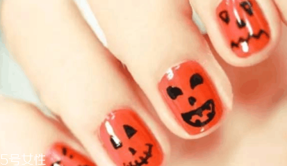 q版萬圣節(jié)美甲怎么做？q版萬圣節(jié)美甲教程