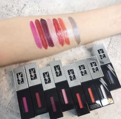 ysl奢華緞面霓光唇釉多少錢？ysl銀管唇釉色號