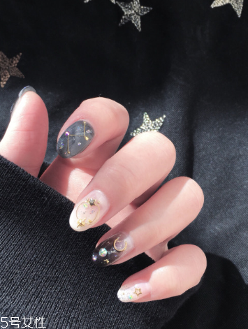 個(gè)性美甲圖片2018 讓人過目難忘的瀟灑酷帥美甲