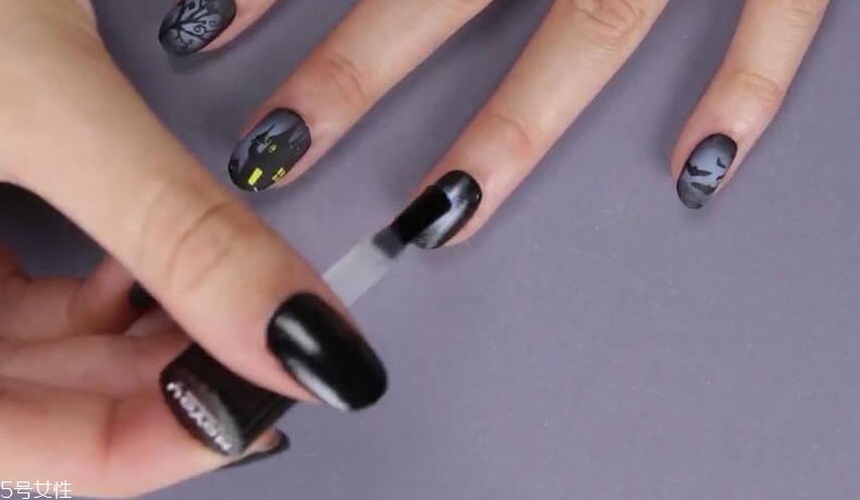 萬圣節(jié)女巫美甲教程 零基礎也可以畫很美