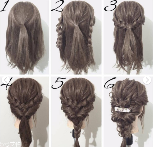 夏天怎么編頭發(fā)好看 不挑人的編發(fā)教程 夏天怎么編頭發(fā)好看 不挑人的編發(fā)教程