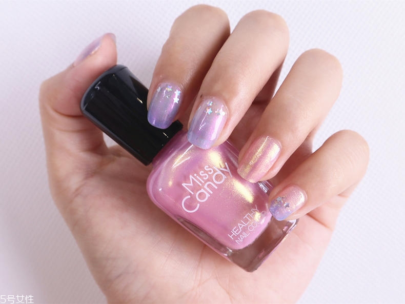 misscandy獨角獸指甲油美甲教程 misscandy獨角獸實測