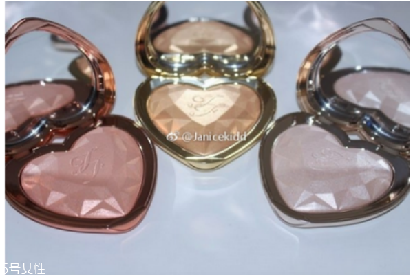 too faced高光怎么樣 too faced心形高光色號(hào)及試色 too faced高光怎么樣 too faced心形高光色號(hào)及試色