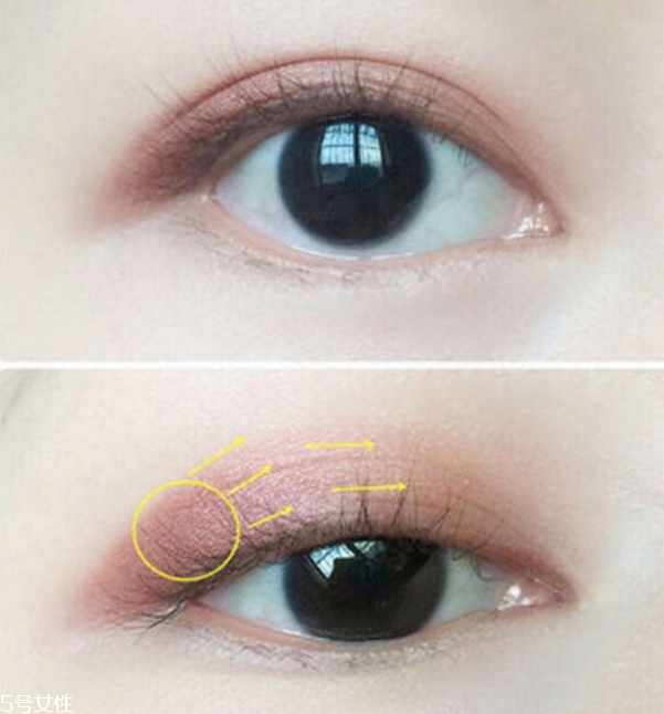 單色眼影怎么用 單色眼影的畫法步驟圖 單色眼影怎么用 單色眼影的畫法步驟圖