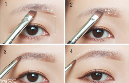 歐美野生眉怎么畫(huà) 眉毛的畫(huà)法步驟圖解