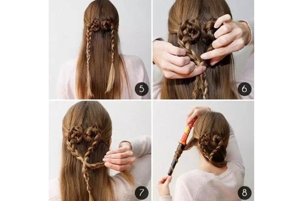 愛心編發(fā)怎么扎好看 學會這個立馬氣質上身