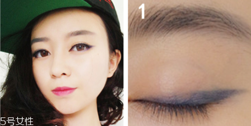 灰綠色系眼妝的畫法 龐克風(fēng)小煙熏眼妝 灰綠色系眼妝的畫法 龐克風(fēng)小煙熏眼妝