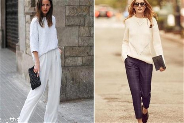 白色毛衣怎么搭配 時(shí)髦度過秋冬季