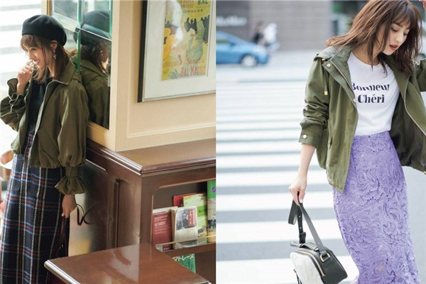 女生外套里面怎么搭配 甜度適中外套穿搭 女生外套里面怎么搭配 甜度適中外套穿搭