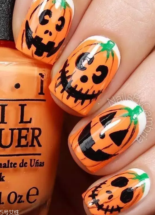6種惡作劇萬(wàn)圣節(jié)美甲款式 驚悚又不失可愛(ài)