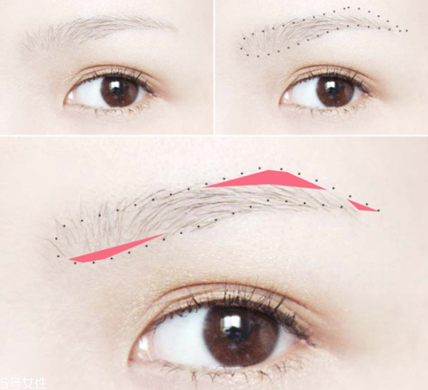 如何畫好眉毛 自然系眉毛畫法 如何畫好眉毛 自然系眉毛畫法
