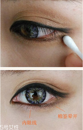 怎樣畫眼線顯眼睛大 超簡單大眼妝畫法 怎樣畫眼線顯眼睛大 超簡單大眼妝畫法