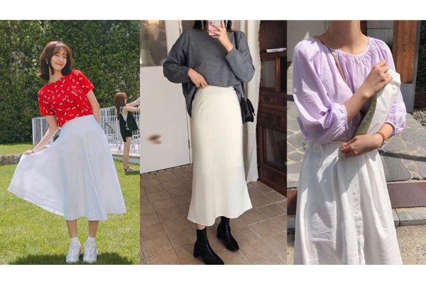 秋季白色裙子怎么搭配 秋季白色裙子搭配圖片 秋季白色裙子怎么搭配 秋季白色裙子搭配圖片