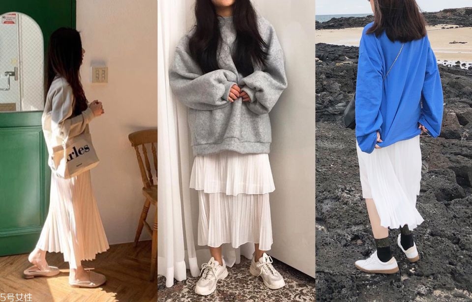 秋季白色裙子怎么搭配 秋季白色裙子搭配圖片 秋季白色裙子怎么搭配 秋季白色裙子搭配圖片