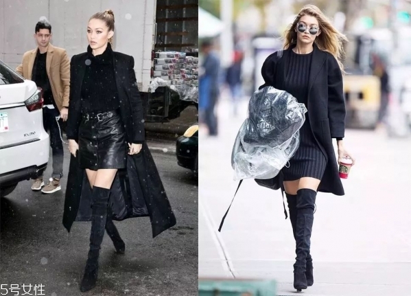長(zhǎng)靴配什么衣服好看 冬天女生長(zhǎng)靴怎么搭配衣服