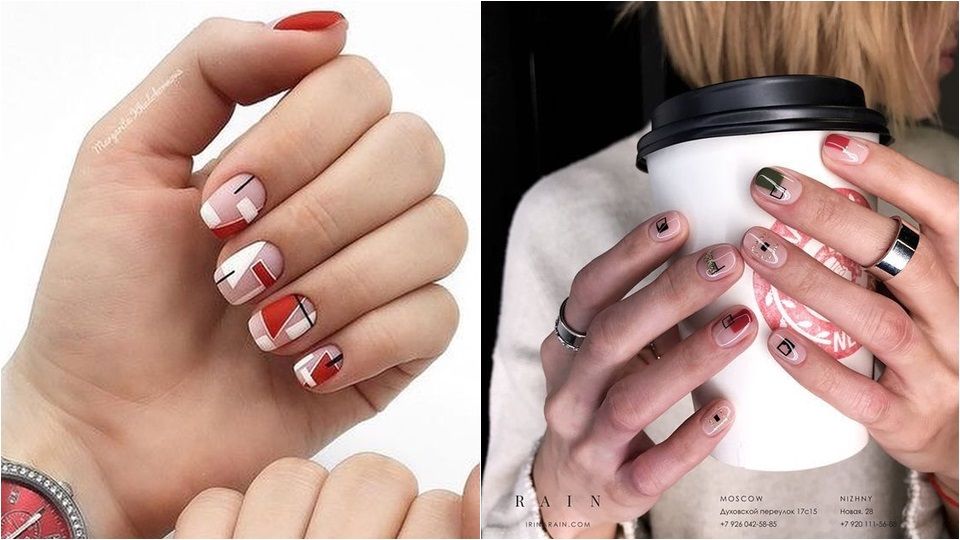 留白指甲圖片 最省錢的留白美甲 留白指甲圖片 最省錢的留白美甲