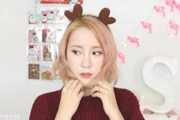 可愛(ài)麋鹿妝容 麋鹿妝容教程