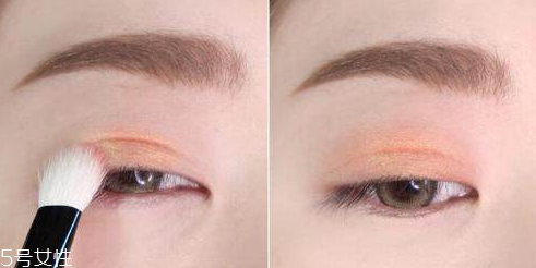 肉橘色眼妝怎么畫 橘色的眼妝 肉橘色眼妝怎么畫 橘色的眼妝