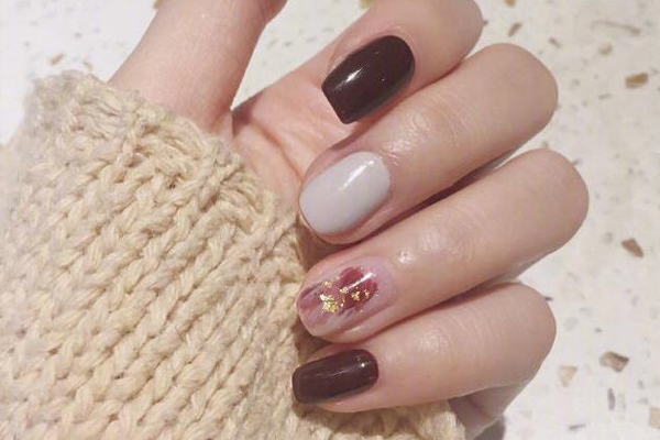 高級時(shí)髦職場美甲圖片 搶眼上班族美甲