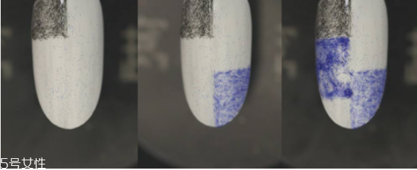 日系田園風美甲怎么做 絲絨美甲做法教程