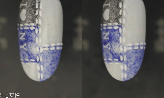 日系田園風美甲怎么做 絲絨美甲做法教程