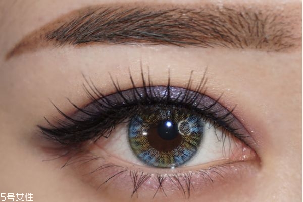 藍紫色眼影畫法 藍紫色日常眼影畫法