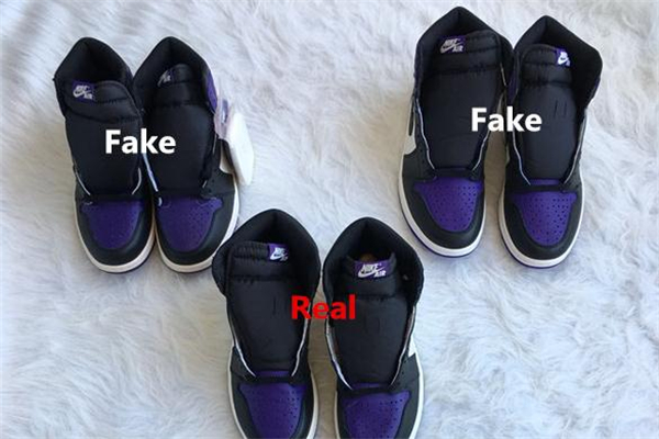 aj1黑紫腳趾真假對比 堅(jiān)決抵制假貨