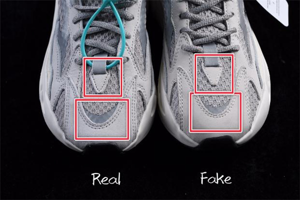 yeezy 700 v2反光真假對(duì)比 椰子700反光款真假辨別
