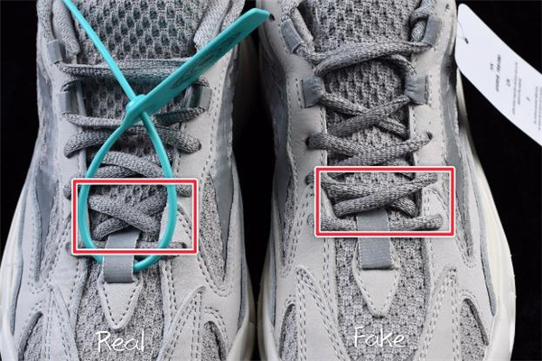 yeezy 700 v2反光真假對(duì)比 椰子700反光款真假辨別