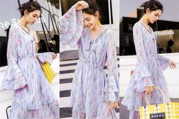 2019流行什么樣的雪紡連衣裙 開春穿成小仙女 2019流行什么樣的雪紡連衣裙 開春穿成小仙女